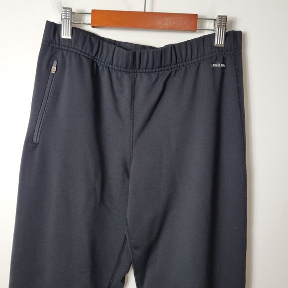 Athleta Size S Straight Leg Yoga Black 27310 side zip pocket - Picture 3 of 10